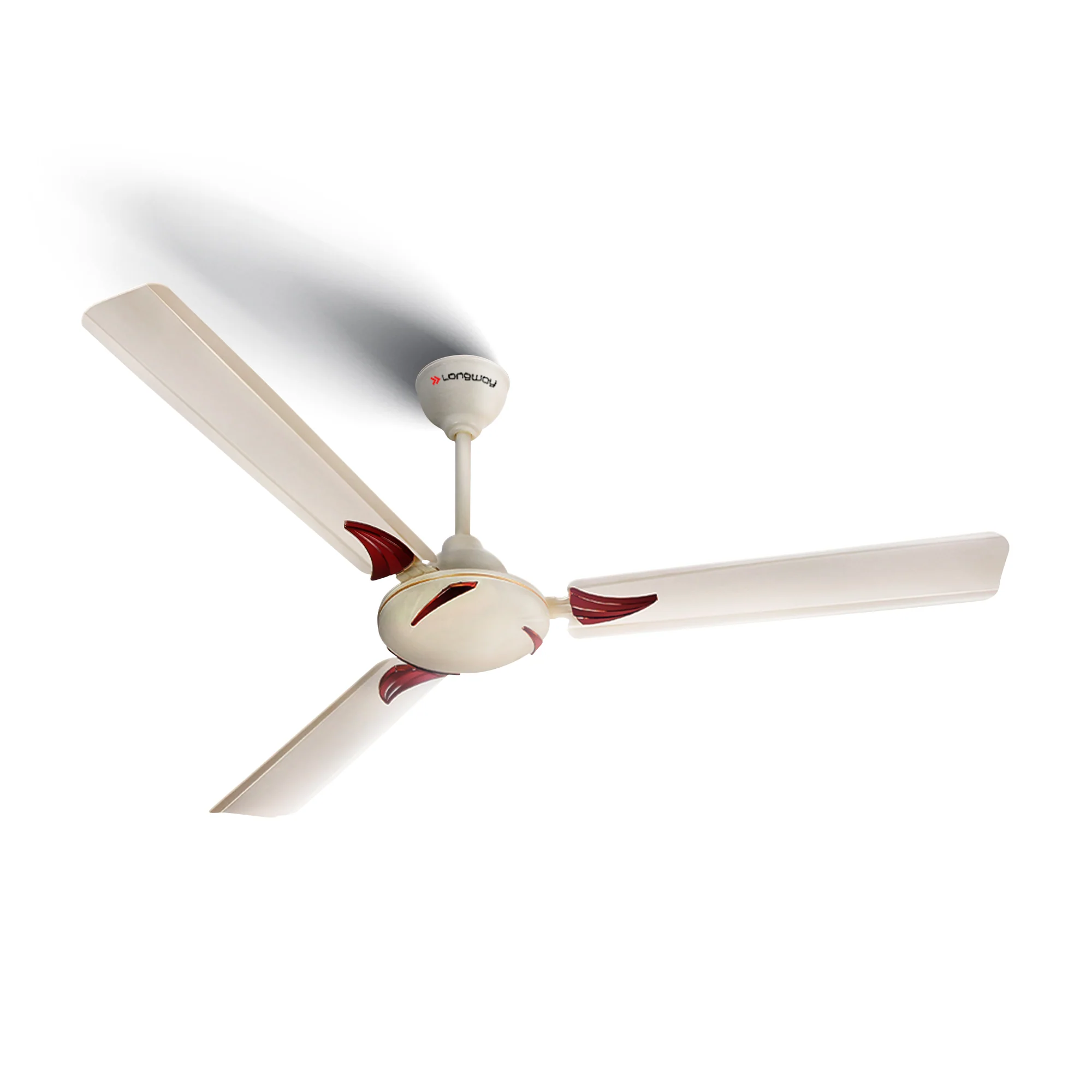 Longway Creta P1 1200 mm/48 inch Ultra High Speed 3 Blade Anti-Dust Decorative Star Rated Ceiling Fan (Pack of 1) - Image 10