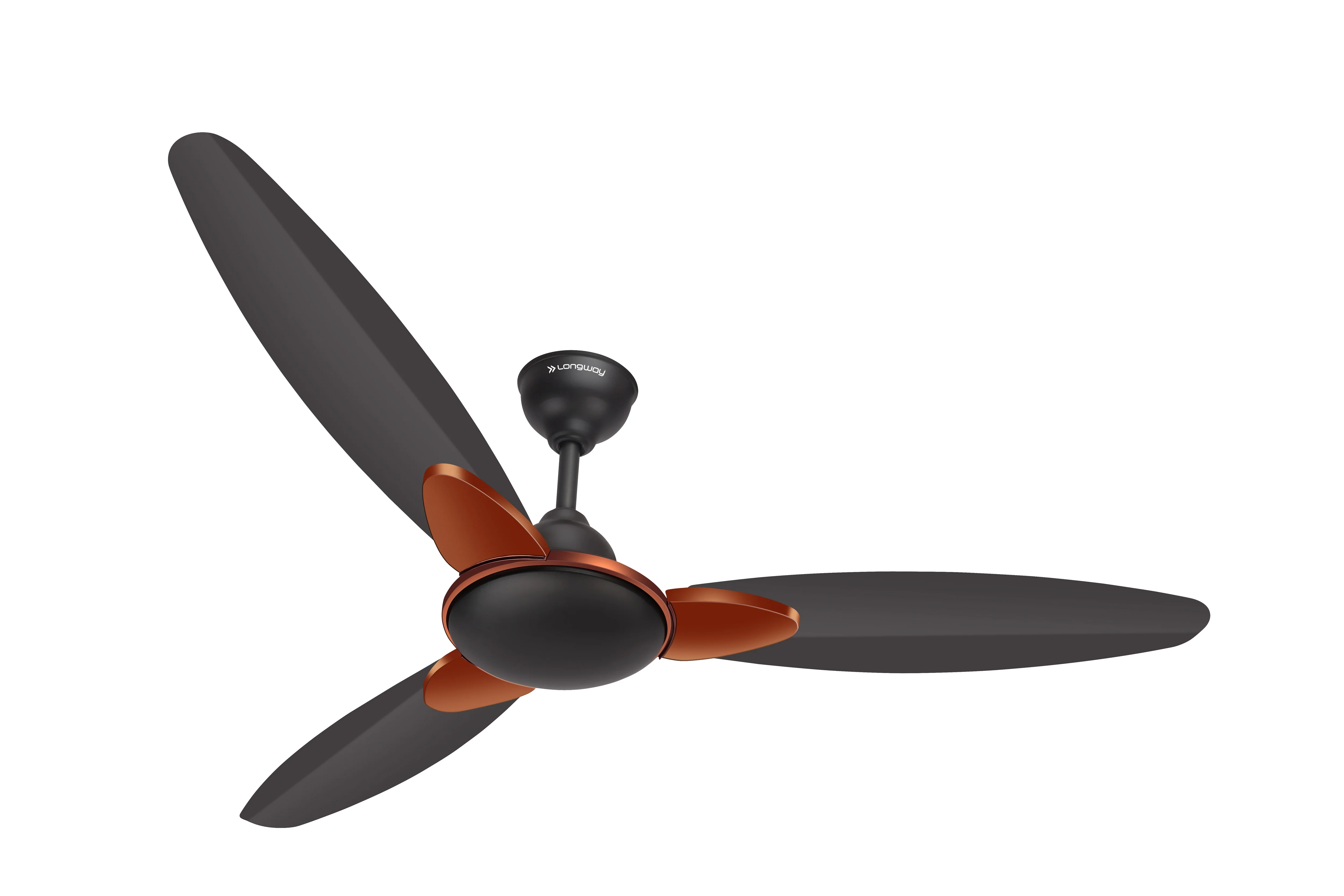 Longway Elansia 1200 mm BLDC Ceiling Fan with Remote | BEE 5 Star Rated Energy Efficient | Ultra High Speed 3 Blade Anti-Dust Decorative Ceiling Fan | 5 Years Warranty (Ivory, Pack of 1) - Image 4