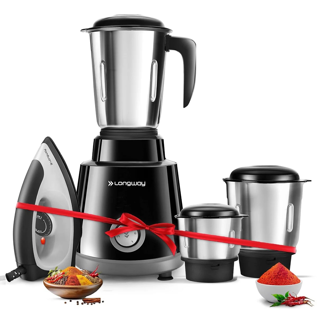 Longway Super Pro Juicer Mixer Grinder | Up to 700 - 750 Watt Powerful Motor | for Grinding, Mixing, Juicing | 2 Year Warranty - Image 21