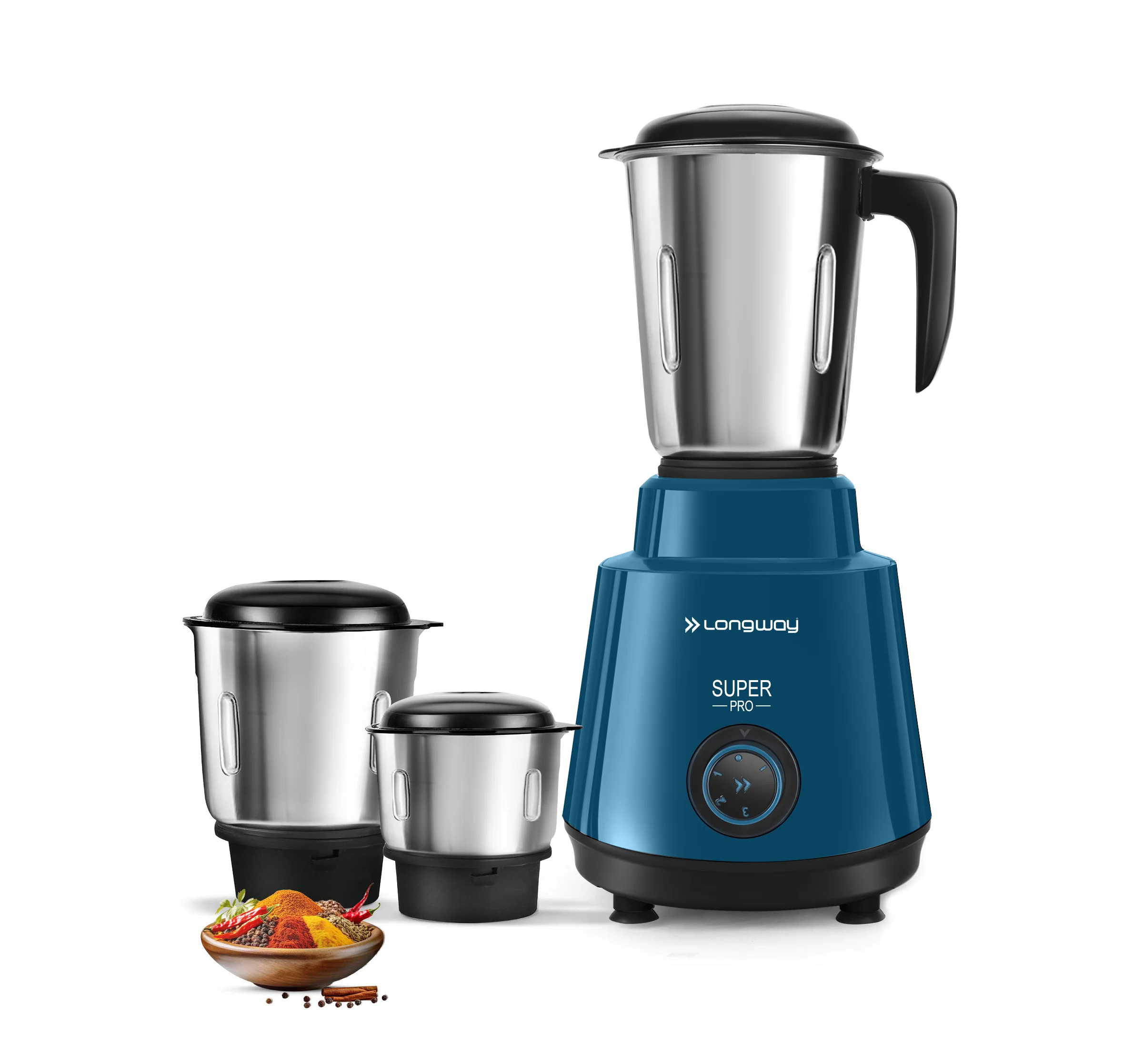 Longway Super Pro Juicer Mixer Grinder | Up to 700 - 750 Watt Powerful Motor | for Grinding, Mixing, Juicing | 2 Year Warranty - Image 27