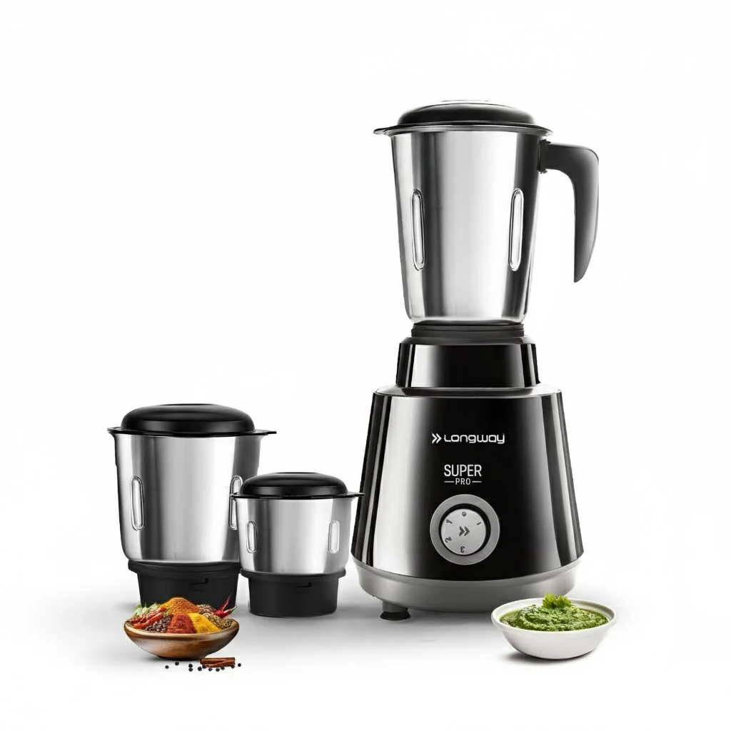 Longway Super Pro Juicer Mixer Grinder | Up to 700 - 750 Watt Powerful Motor | for Grinding, Mixing, Juicing | 2 Year Warranty - Image 29