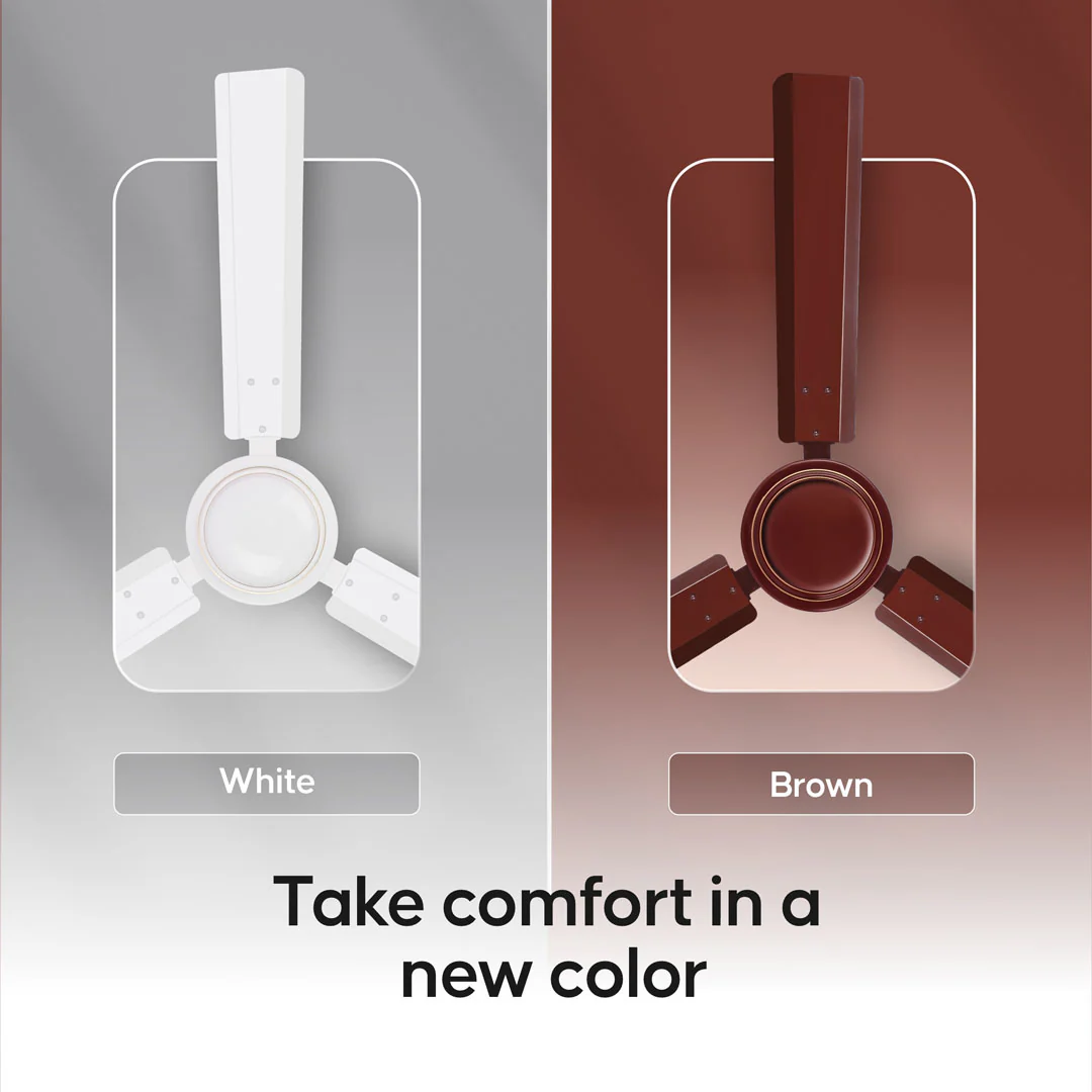 Longway Nexa P2 1200 mm/48 inch Ultra High Speed 3 Blade Anti-Dust Decorative Star Rated Ceiling Fan (Pack of 2) - Image 16