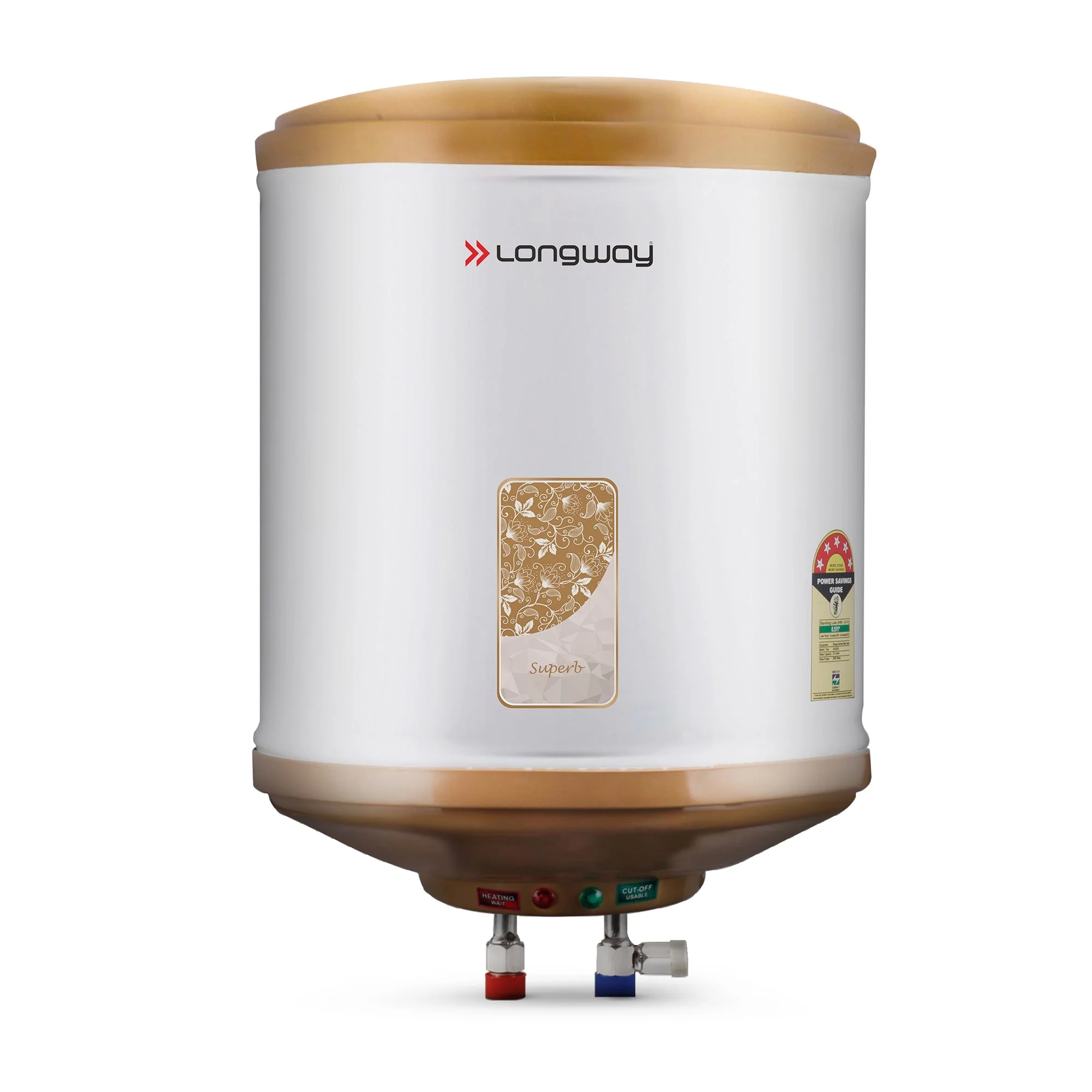 Longway Superb 10 Ltr 5 Star Rated Automatic Instant Water Heater for Home, Water Geyser, Water Heater, Electric Geyser with Multiple Safety System & Anti-Rust Coating | 5-Years Warranty on Tank | (Ivory, 10 Ltr) - Image 9
