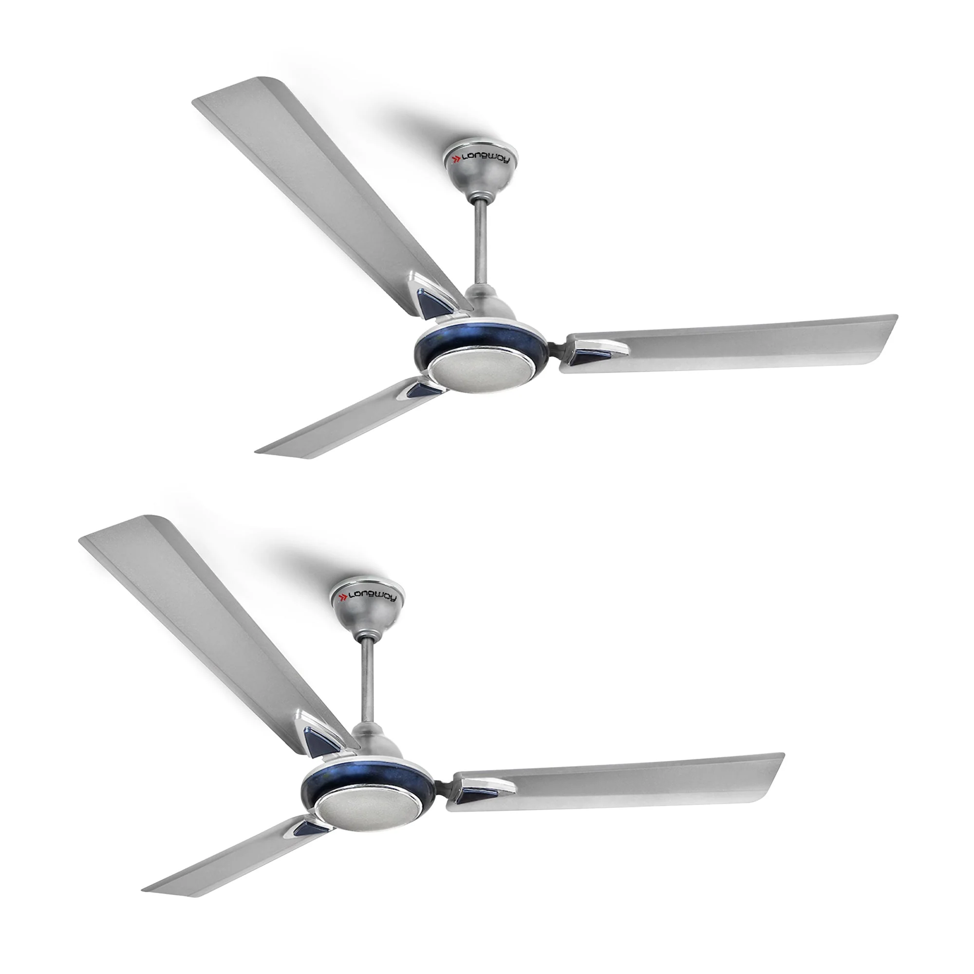 Longway Starlite-1 P2 1200 mm/48 inch Ultra High Speed 3 Blade Anti-Dust Decorative Star Rated Ceiling Fan (Pack of 2) - Image 20