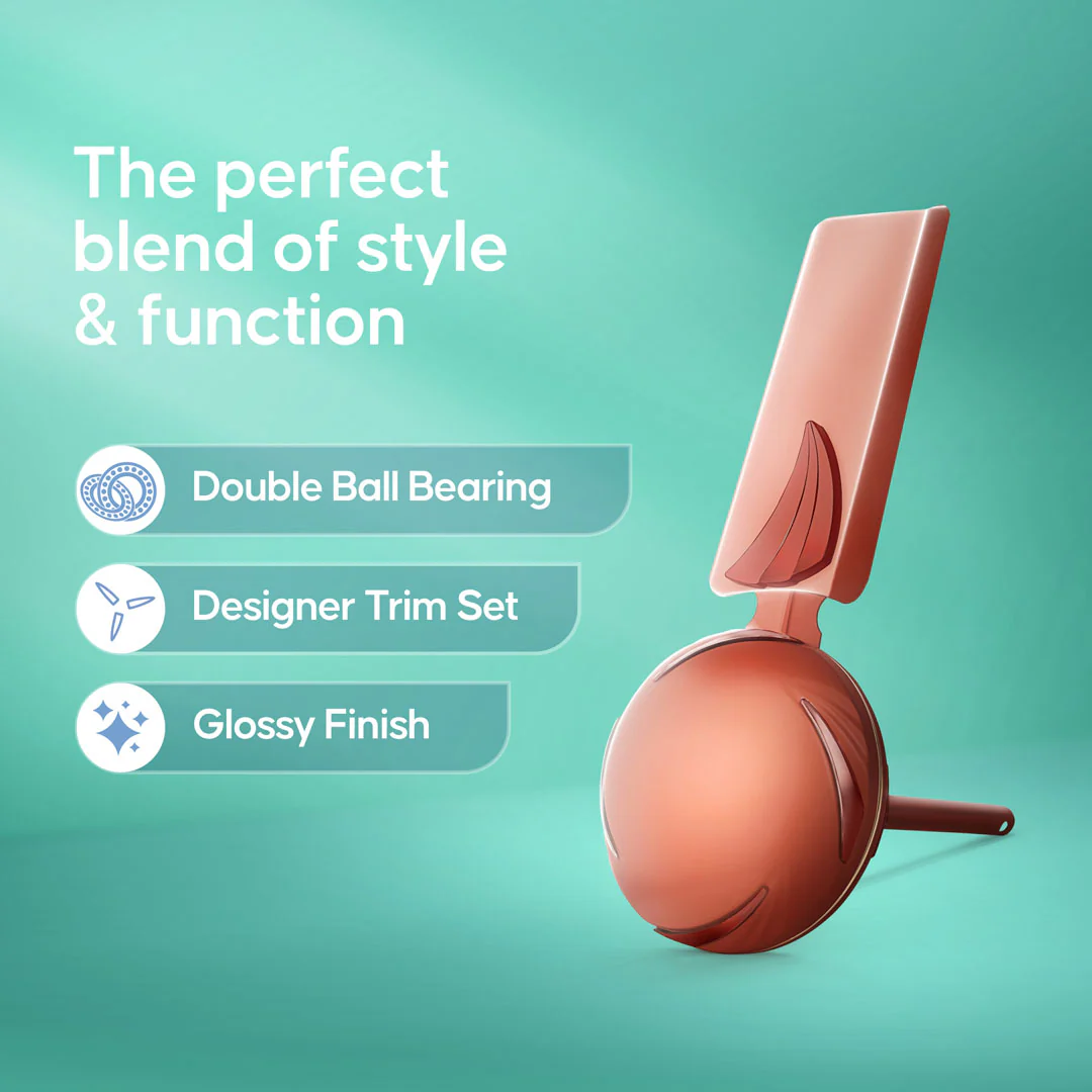 Longway Creta P1 600 mm/24 inch Ultra High Speed 4 Blade Anti-Dust Decorative Star Rated Remote Controlled Ceiling Fan (Pack of 1) - Image 12