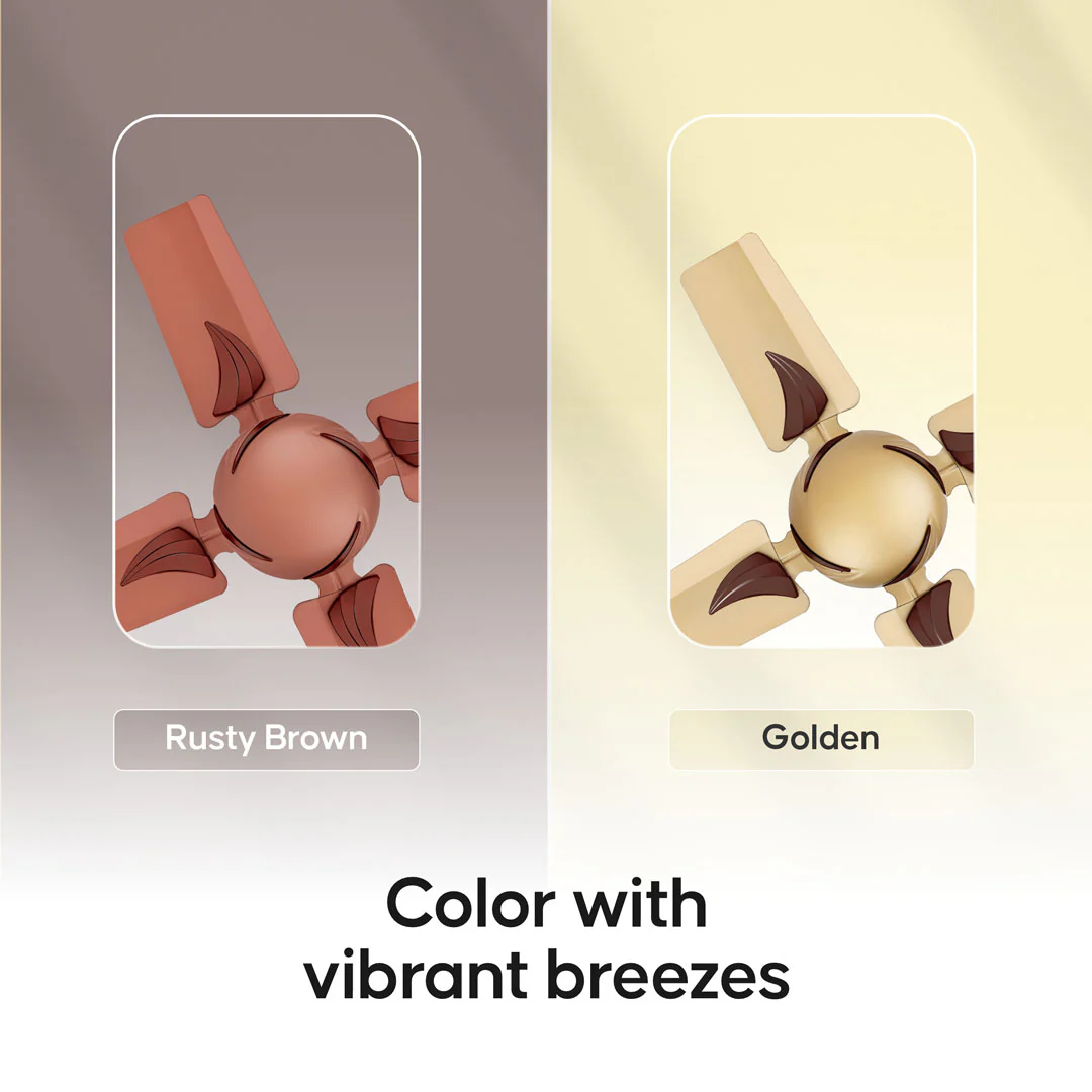 Longway Creta P1 600 mm/24 inch Ultra High Speed 4 Blade Anti-Dust Decorative Star Rated Remote Controlled Ceiling Fan (Pack of 1) - Image 16